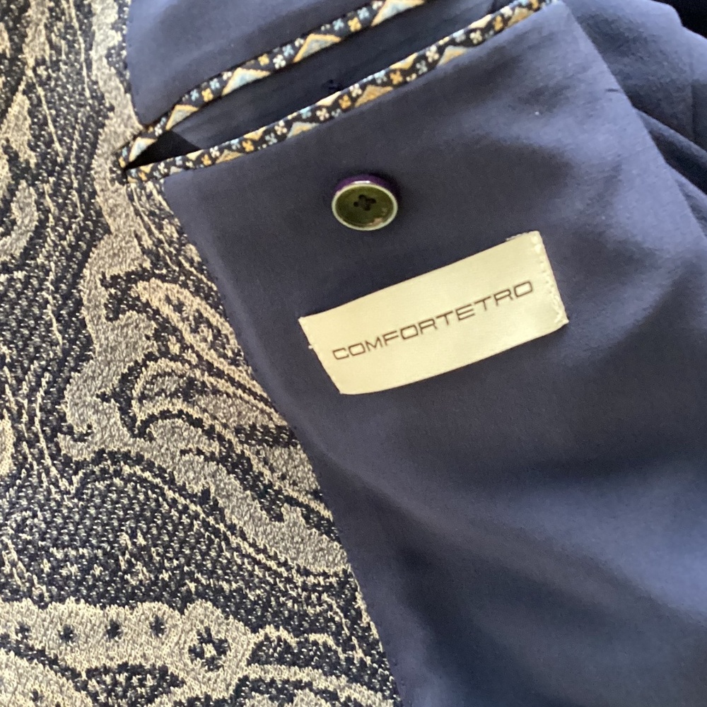 ETRO Mens Jacket - Paisley - Slim - Size 44US (54 Euro) - Picture 4 of 8